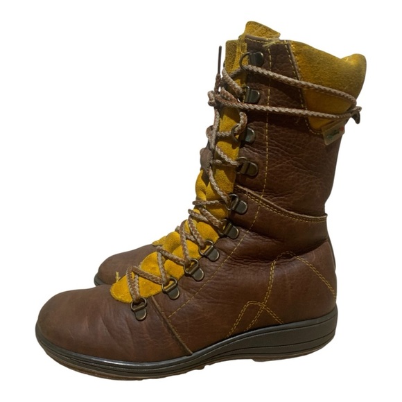 Women’s Leather/Suede Martino (Canada) Banff Shearling Hikers Sz 7.5 - Picture 1 of 8